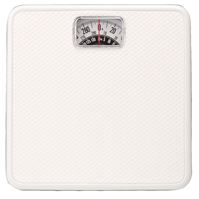 Taylor 20004014EXP Bathroom Scale, 300 lb Capacity, Analog Display, Steel Housing Material, White, 10-1/2 in OAW