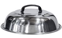 Blackstone 1780 Basting Cover, Stainless Steel, Stainless Steel Handle