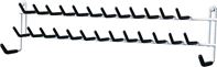 ClosetMaid 805100 Tie and Belt Rack, 15 in OAW, Steel, White, Pack of 12