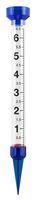 La Crosse 704-1549 Jumbo Rain Gauge, 6 in, Clear