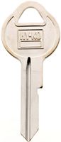 Hy-Ko 11010B11 Key Blank, Brass, Nickel, Pack of 10