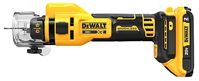 DeWALT DCE555D2 Drywall Cut-Out Tool Kit, Battery Included, 20 V, Keyless Chuck, 26,000 rpm Speed