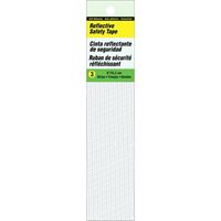 Hy-Ko TP-3WH Reflective Safety Tape, 6 in L, White, Pack of 5