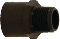 Lasco 836020BC Pipe Adapter, 2 in, Slip x MIP, PVC, SCH 80 Schedule
