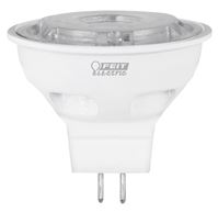 Feit Electric BPBAB/930CA LED Lamp, Track/Recessed, MR16 Lamp, 20 W Equivalent, GU5.3 Lamp Base, Dimmable, Clear