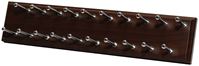 Easy Track RA1200-T Tie Rack, 20-Hook, Truffle