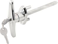 Prime-Line GD 52169 T-Locking Handle, 5/16 in L Shaft, Zinc, Chrome