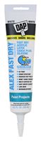 DAP 18408 Acrylic Latex Caulk, White, 5.5 fl-oz Tube