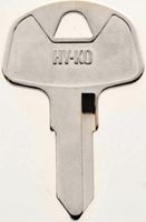 Hy-Ko 11010HD57 Key Blank, Brass, Nickel, For: Honda Vehicle Locks, Pack of 10