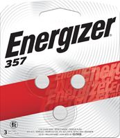 Energizer 357BPZ-3 Coin Cell Battery, 1.5 V Battery, 150 mAh, 357 Battery, Silver Oxide