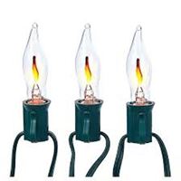 Hometown Holidays 19321 Flickering Flame Light Set, Pack of 10