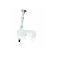 Gardner Bender PMC-1525WT Masonry Staple, 3/16 in W Crown, Polyethylene