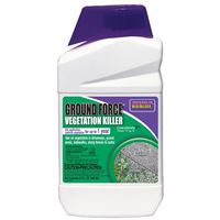 Bonide Ground Force 5121 Vegetation Killer, Liquid, Amber/Light Brown, 1 qt