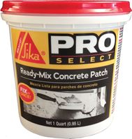 SIKA Sikacryl PRO SELECT Series 472189 Patch, Gray, 1 qt, Plastic Container