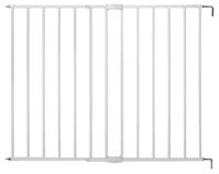 North States 5150 Swing and Lock Gate, Metal, White, 30 in H Dimensions, Latch Lock