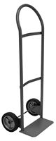 Milwaukee Hand Truck 30151 Hand Truck, 14 in W Toe Plate, 6-1/2 in D Toe Plate, 300 lb, Semi-Pneumatic Caster