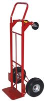 Milwaukee Hand Truck 30080S Hand Truck, 14 in W Toe Plate, 7-1/2 in D Toe Plate, 800 lb, Pneumatic Caster