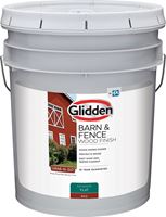 PPG GLBFEX10RE05 Exterior Latex, Flat, Red, Liquid, 5 gal