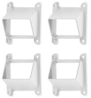 Xpanse Select Series 73024867 Stair Bracket, Vinyl, White