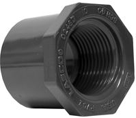 Lasco 838212BC Reducing Bushing, 1-1/2 x 1-1/4 in, Spigot x Female, PVC, SCH 80 Schedule