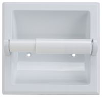 Boston Harbor L776H-51-07 Recessed Paper Holder, Plastic/Zinc, Recessed Mounting