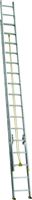 Louisville AE3232 Extension Ladder, 379 in H Reach, 250 lb, 1-1/2 in D Step, Aluminum