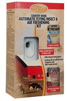 Country Vet 321978CV43A Flying Insect and Air Freshening Kit, Fresh Cotton