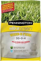 Ambrands 100519557 Weed and Feed Fertilizer, 14 lb, Bag, Solid, Pack of 32