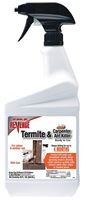 Bonide 371 Termite and Carpenter Ant Killer, Liquid, Spray Application, 32 oz Bottle