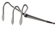 Fiskars 336510-1001 Cultivator, 64 in L, 3-Tine, Aluminum Handle