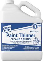 Klean Strip GKPT94400 Paint Thinner, Liquid, Free, Clear, Water White, 1 gal, Can, Pack of 4