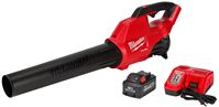 Milwaukee 2724-21HD Blower Kit, Battery Included, 8 Ah, 18 V, Lithium-Ion, 450 cfm Air, 15 min Run Time