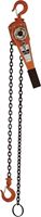 American Power Pull 600 Series 605 Chain Puller, 0.75 ton, 5 ft H Lifting, 13 in Between Hooks