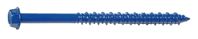 Midwest Fastener 10528 Masonry Screw, 3/16 in Dia, 2-3/4 in L, Steel, Zinc