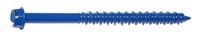 Midwest Fastener 10534 Masonry Screw, 1/4 in Dia, 3-1/4 in L, Steel, 1/PK