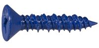 Midwest Fastener 10540 Masonry Screw, 1/4 in Dia, 1-1/4 in L, Steel, 1/PK