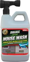 Moldex 7030 Instant House Wash, Liquid, Mild, Pale Yellow, 64 oz, Bottle