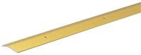 Frost King H591HG/6 Carpet Bar, 6 ft L, 1-3/8 in W, Smooth Surface, Aluminum, Gold, Hammered