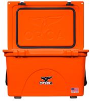 Orca ORCBZO040 Cooler, 40 qt Cooler, Blaze Orange, Up to 10 days Ice Retention