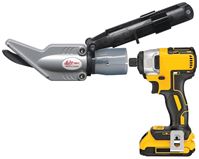 Malco TSF1 Siding Shear Attachment, Steel, For: 14.4 V or Larger Cordless or Standard A/C Power Drills