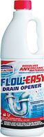 Flow-Easy FE32 Drain Opener, Oily Liquid, Dark Brown, Odorless, 1 qt, Bottle, Pack of 12