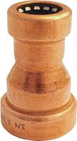 EPC 901-R Series 10170715 Reducing Pipe Coupling, 3/4 x 1/2 in, Copper, 200 psi Pressure