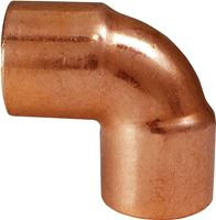 Elkhart Products 31262 Pipe Elbow, 1/4 in, Sweat, 90 deg Angle, Copper