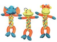 Chomper WB15636 Dog Toy, Braided Rope