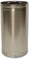 Comfort Flame 24-8DM Chimney Pipe, 12-3/8 in OD, 24 in L, Galvanized Steel