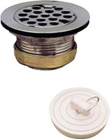 Plumb Pak PP5422 Master Duplex Strainer, Stainless Steel, For: 2 to 2-1/2 in Dia Opening Sink