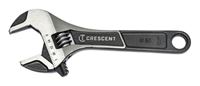 Crescent ATWJ26VS Adjustable Wrench, 6 in OAL, 15/16 in Jaw, Alloy Steel, Black Phosphate