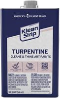 Klean Strip QGT69 Gum Spirit Thinner, Liquid, Pine, Clear, 1 qt, Pack of 6