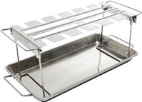 Broil King 64152 Wing Rack and Pan, Stainless Steel