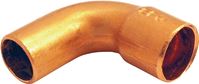 Elkhart Products 31400 Street Pipe Elbow, 1/2 in, Sweat x FTG, 90 deg Angle, Copper